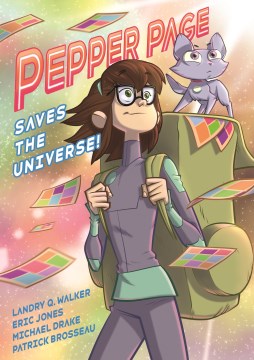 Trang Pepper Cứu vũ trụ !, bìa sách