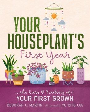 你的室內植物的第一年，書的封面