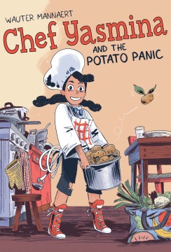 Đầu bếp Yasmina và cơn hoảng loạn khoai tây, bìa sách