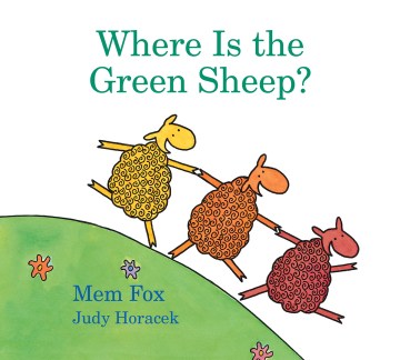 ¿Dónde está la oveja verde?, portada del libro