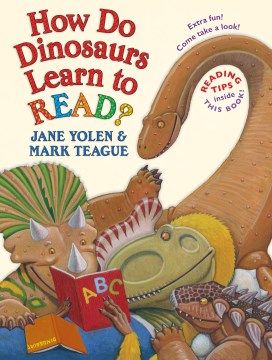 Làm thế nào để khủng long học đọc ?, bìa sách