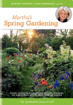 玛莎的春天园艺，书的封面