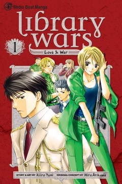 The Library Wars, bìa sách