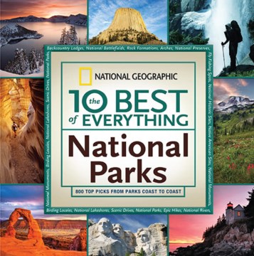 10 công viên quốc gia tuyệt vời nhất, bìa sách