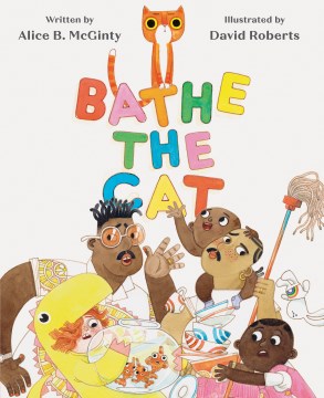 Baña al gato, portada del libro.