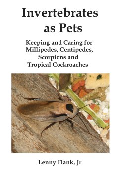 Invertebrados como mascotas, portada del libro.
