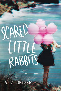 害怕的小兔子，書的封面