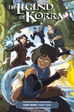 Avatar: The Legend of Korra: Turf Wars, Pt. 1, bìa sách