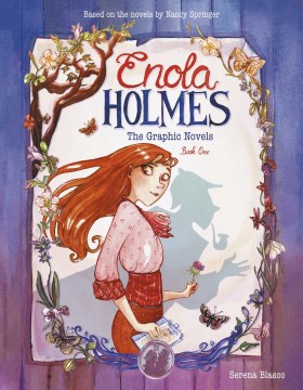 Enola Holmes, portada del libro
