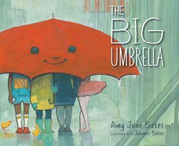 El gran paraguas, portada del libro.