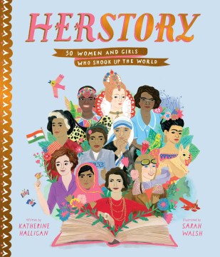 HerStory: 50 Women and Girls Who Shook Up the World，书籍封面