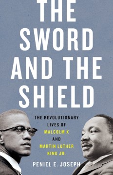 剑与盾：马尔科姆 X 和小马丁路德金的革命生活，书籍封面