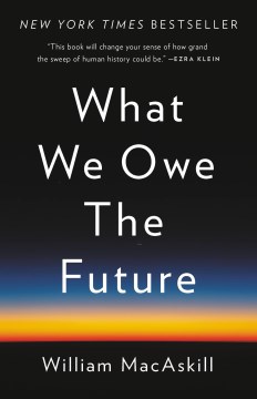 What We Owe the Future, book cover