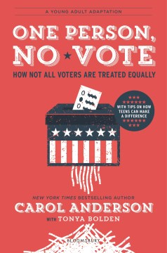 One Person, No Vote, book cover