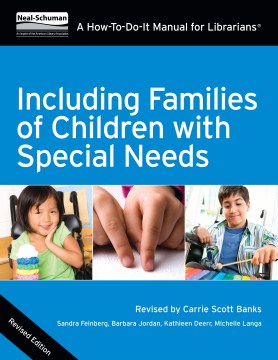 Incluyendo familias de niños con necesidades especiales, portada del libro