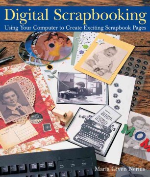 Scrapbooking digital, portada de libro
