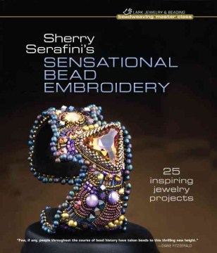 Tranh thêu hạt giật gân của Sherry Serafini, bìa sách