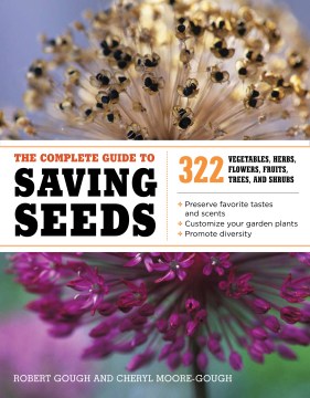 La guía completa para salvar semillas, portada del libro