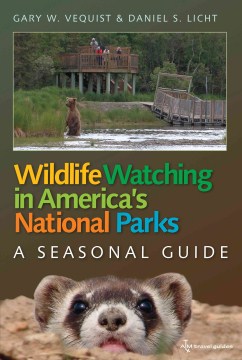 Ngắm nhìn động vật hoang dã trong các công viên quốc gia của Mỹ, bìa sách
