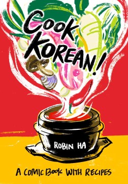 Nấu ăn Hàn Quốc! Sách truyện tranh có công thức nấu ăn, bìa sách