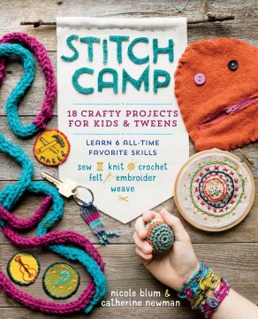 Stitch Camp, bìa sách