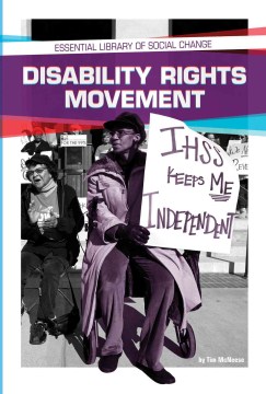 Movimiento por los derechos de las personas con discapacidad, portada del libro