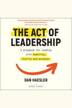 The Act of Leadership, book cover