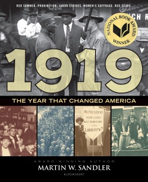 1919 El año que cambió América, portada del libro.