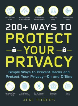 保护隐私的 200 多种方法，书籍封面