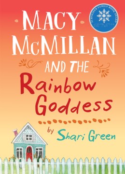 Macy McMillan và Nữ thần cầu vồng, bìa sách