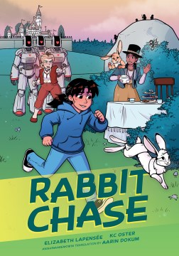 Rabbit chase by Elizabeth LaPensee ; [illustrations by] KC Oster ; Anishinaabemowin translation by Aarin Dokum.