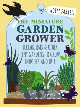 Cultivador de jardín en miniatura, portada de libro
