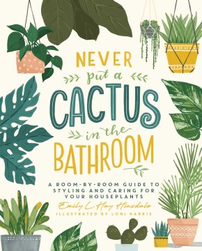 Nunca pongas un cactus en el baño, portada del libro.