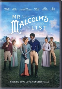Mr. Malcolm's List, book cover