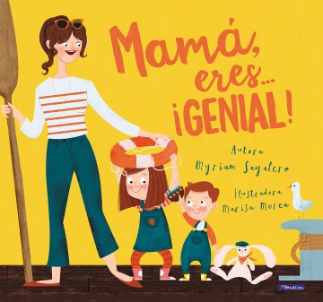Mamá, eres... genial!, book cover