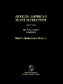 African American Slave Narratives An Anthology. Vol. I, book cover