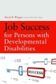 Job Success for Persons With Developmental Disabilities, book cover