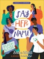 Say Her Name, book cover
