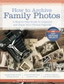 Cách lưu trữ ảnh gia đình, bìa sách