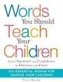 Words You Should Teach Your Children, book cover