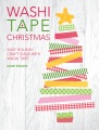 Navidad con cinta washi: ideas sencillas de manualidades navideñas con cinta washi, portada de libro