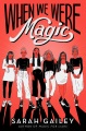 When We Were Magic, portada del libro