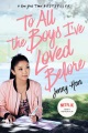 To All the Boys I've Loved Before, book cover