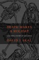 La muerte hace unas vacaciones: una cultura suyatory de Halloween, portada de libro