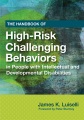 Handbook of High-Risk Challenging Behaviors In People with Intellectual and Developmental Disabiliti, book cover