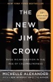 Jim Crow Mới: Sự giam giữ hàng loạt trong thời đại mù màu, bìa sách