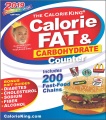 Calorie, Fat & Carbohydrate Counter, book cover