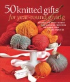50 regalos tejidos para diseños de regalos durante todo el año para cada temporada y ocasión, portada de libro