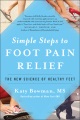Các bước đơn giản để giảm đau chân, bìa sách