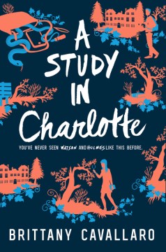 Un estudio en la portada del libro de Charlotte